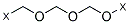 Molecular structure of C3H6O3X2