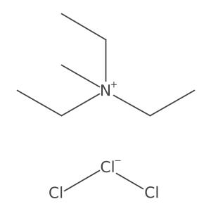 Molecular structure of C7H18Cl3N