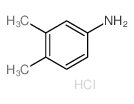 Molecular structure of C8H12ClN