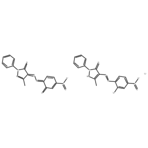 Molecular structure of C32H23CrN10O8-