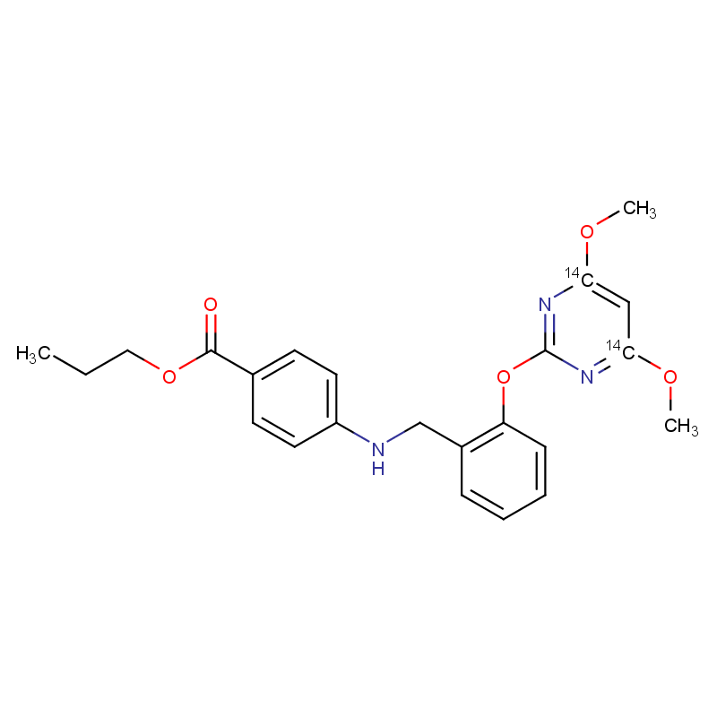 Molecular structure of C23H25N3O5