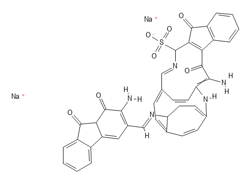 Molecular structure of C6CoK3N6