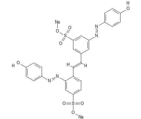 Molecular structure of 