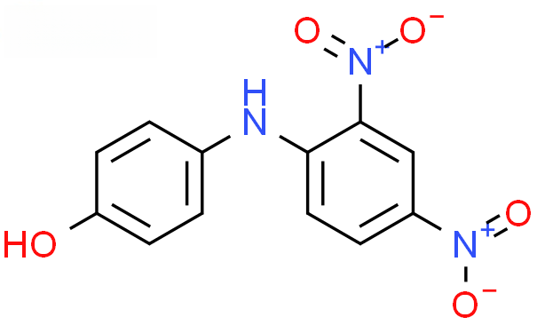 Molecular structure of C12H9N3O5