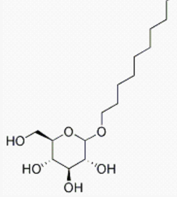 Molecular structure of C18H36O6