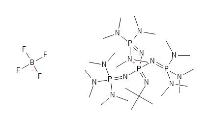 Molecular structure of C22H63N13P4