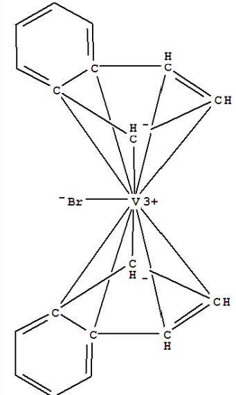 Molecular structure of C18H14BrV
