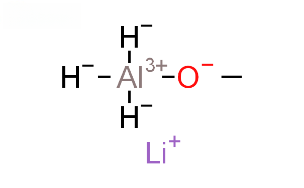 Molecular structure of LiAlH3OCH3
