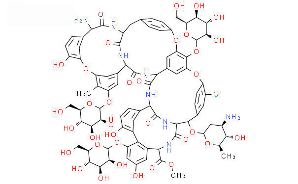 Molecular structure of C84H91N8O35Cl