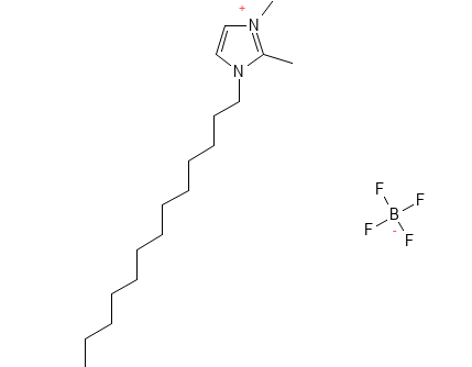 Molecular structure of C21H41BF4N2