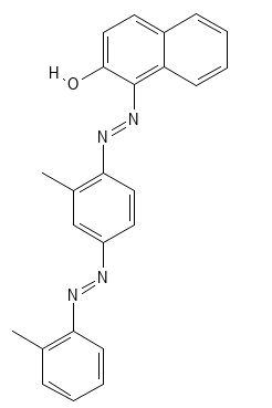 Molecular structure of C24H20N4O