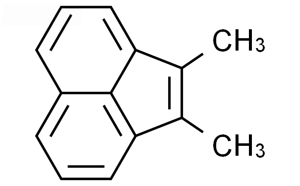 Molecular structure of C14H12