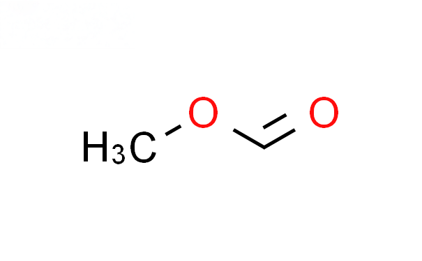 Molecular structure of C2H4O2