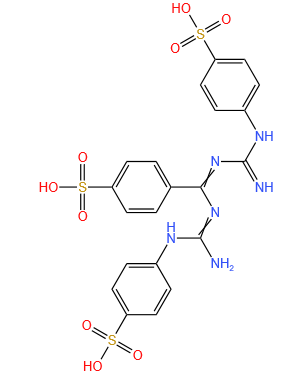 Molecular structure of 