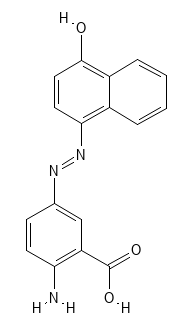 Molecular structure of C16H10N3O4R