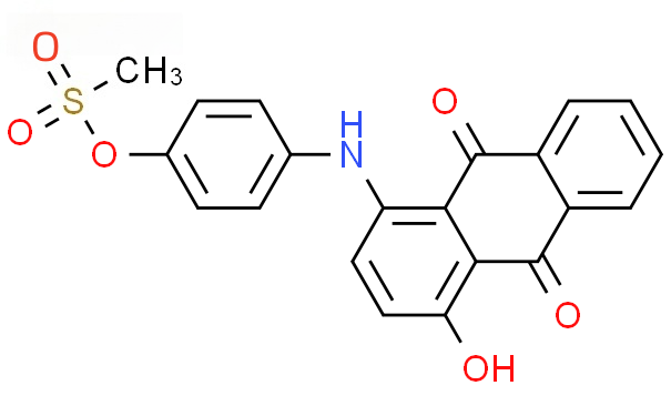Molecular structure of C21H15NO6S