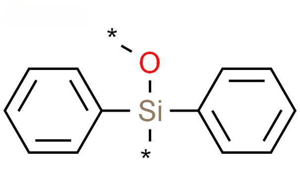 Molecular structure of C12H10*2OSi