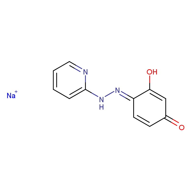 Molecular structure of Pd