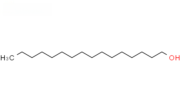 Molecular structure of C14H30O