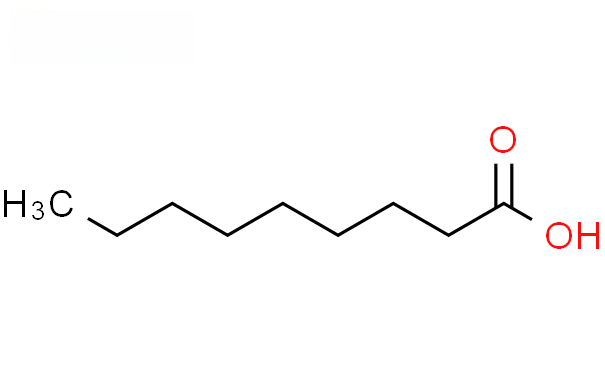 Molecular structure of C9H18O2