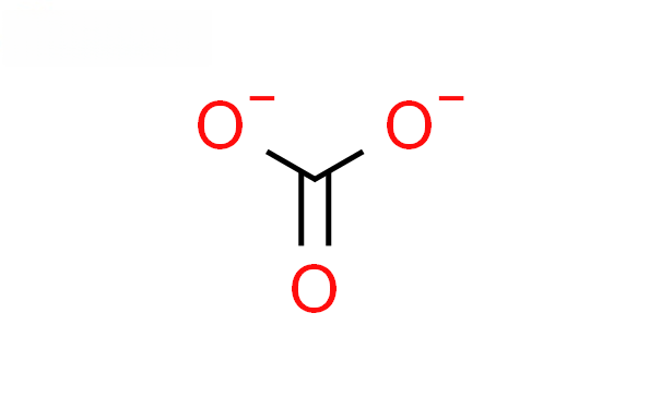 Molecular structure of CO3