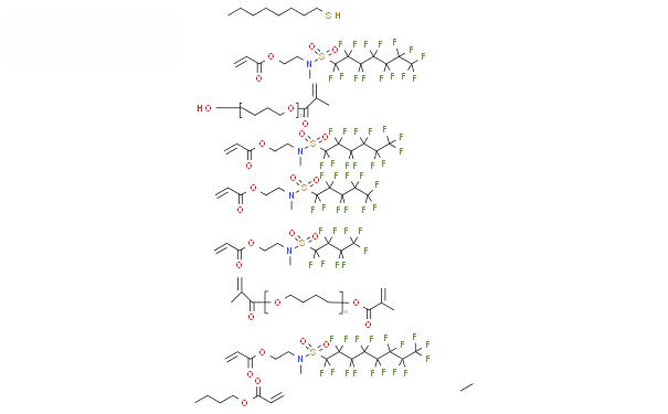 Molecular structure of 