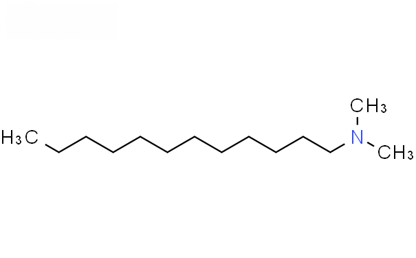 Molecular structure of C14H31N