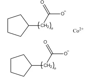 Molecular structure of 2(C11H7O2).Ba