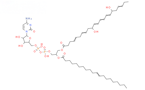 Molecular structure of 