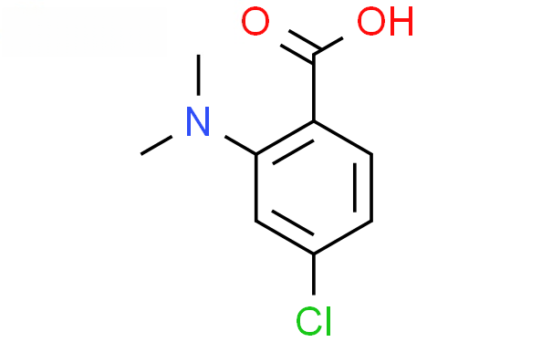 Molecular structure of 