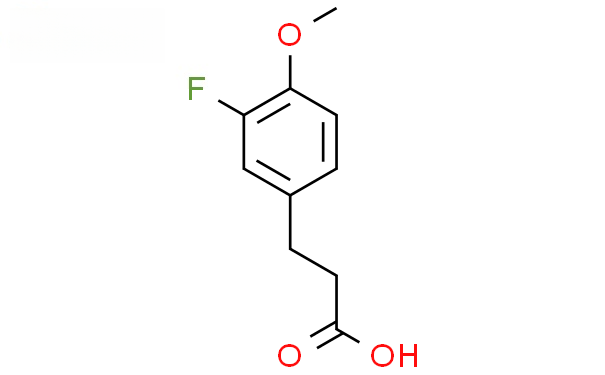 Molecular structure of C10H11FO3