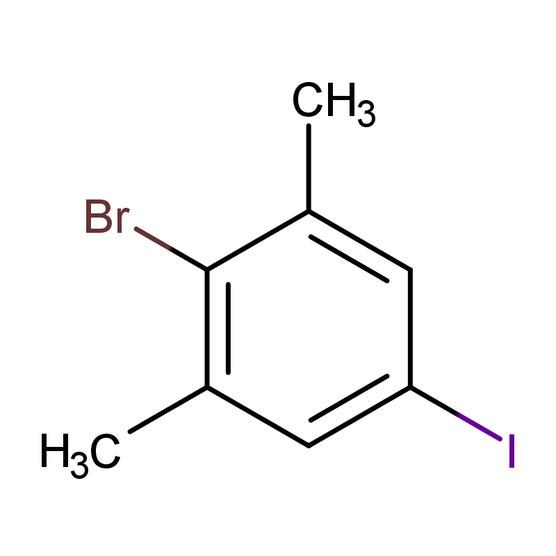 Molecular structure of C8H8BrI