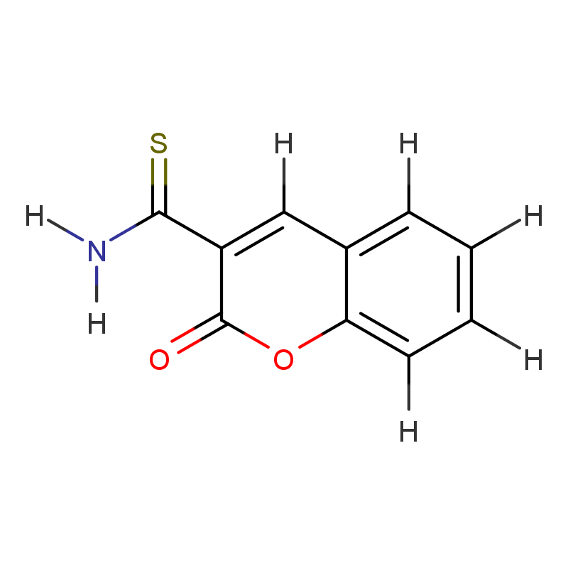 Molecular structure of C10H7NO2S