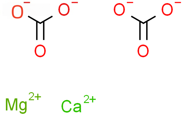 Molecular structure of C2CaMgO6