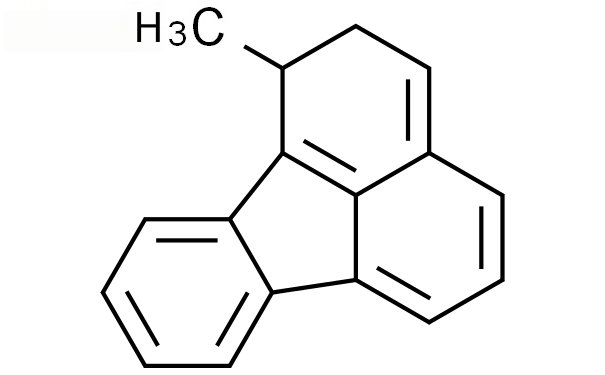 Molecular structure of C17H14