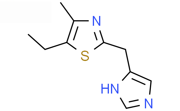 Molecular structure of C10H13N3S