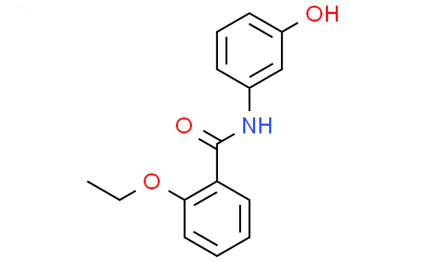 Molecular structure of C15H15NO3