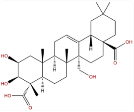 Molecular structure of 