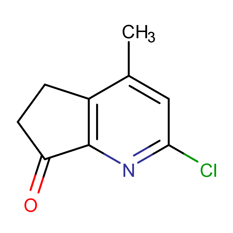 C9H8ClNO 分子结构式
