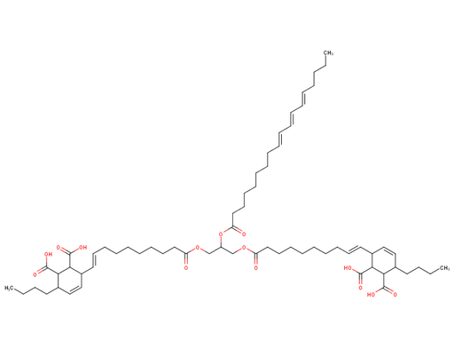 Molecular structure of C65H100O14