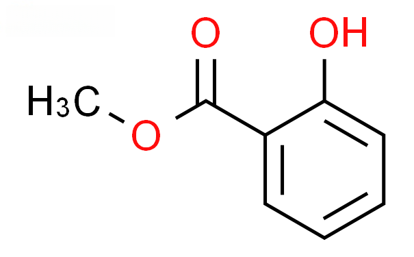 Molecular structure of C8H8O3