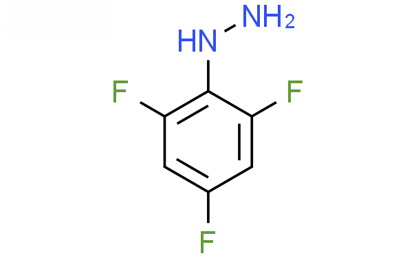 Molecular structure of C6H5F3N2