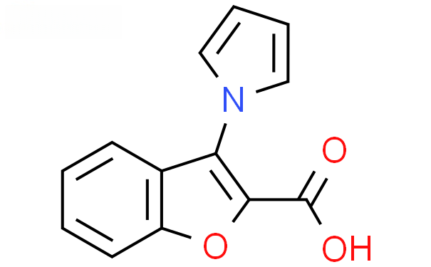 Molecular structure of 