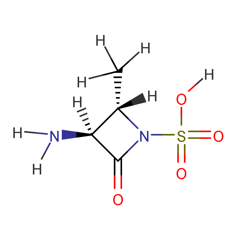 Molecular structure of C4H8N2O4S