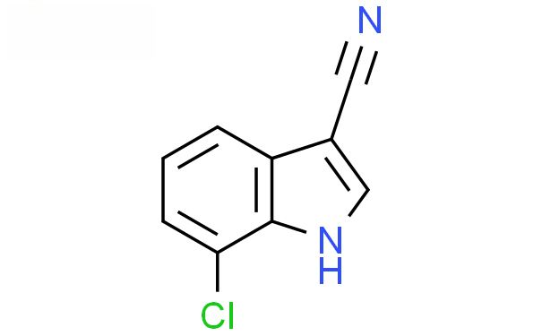Molecular structure of C9H5ClN2