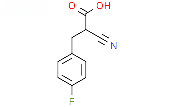 Molecular structure of C10H8FNO2