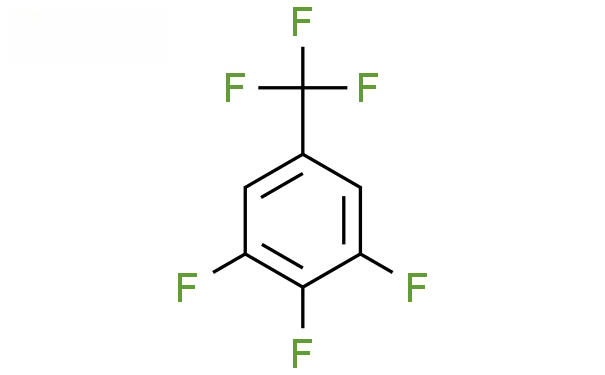Molecular structure of C7H2F6