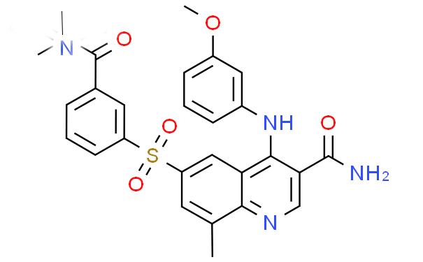 Molecular structure of C27H26N4O5S