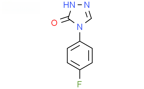 Molecular structure of C8H6FN3O