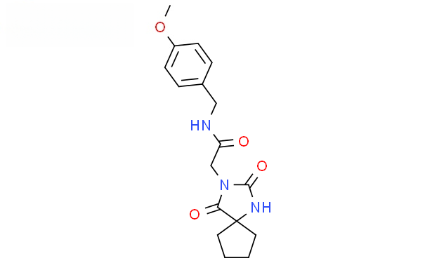 Molecular structure of C17H21N3O4